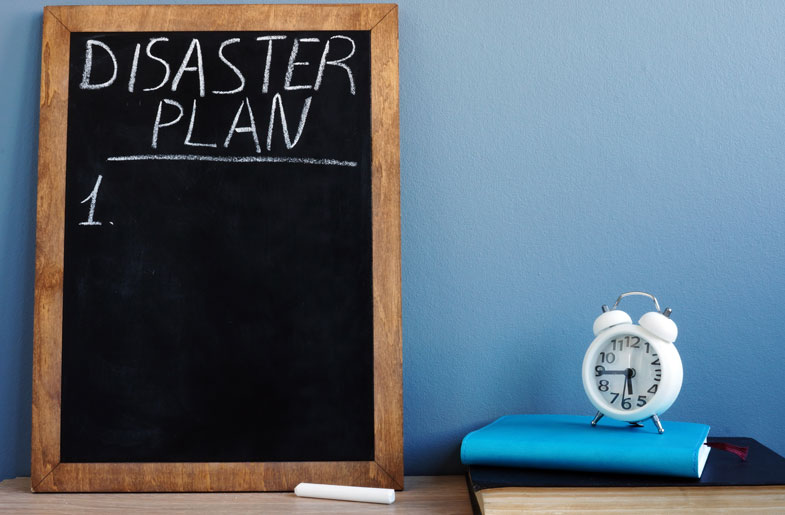 Creating a disaster plan