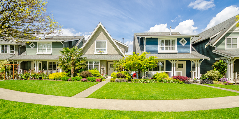 Well-maintained neighborhood