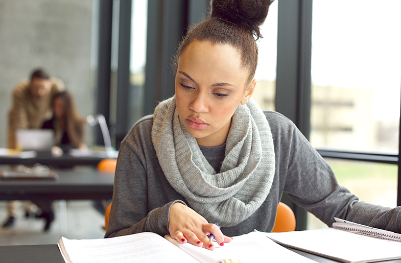 Person taking notes